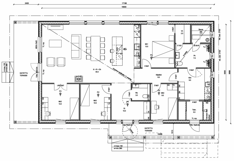 Esittelykohteen pohjakuva