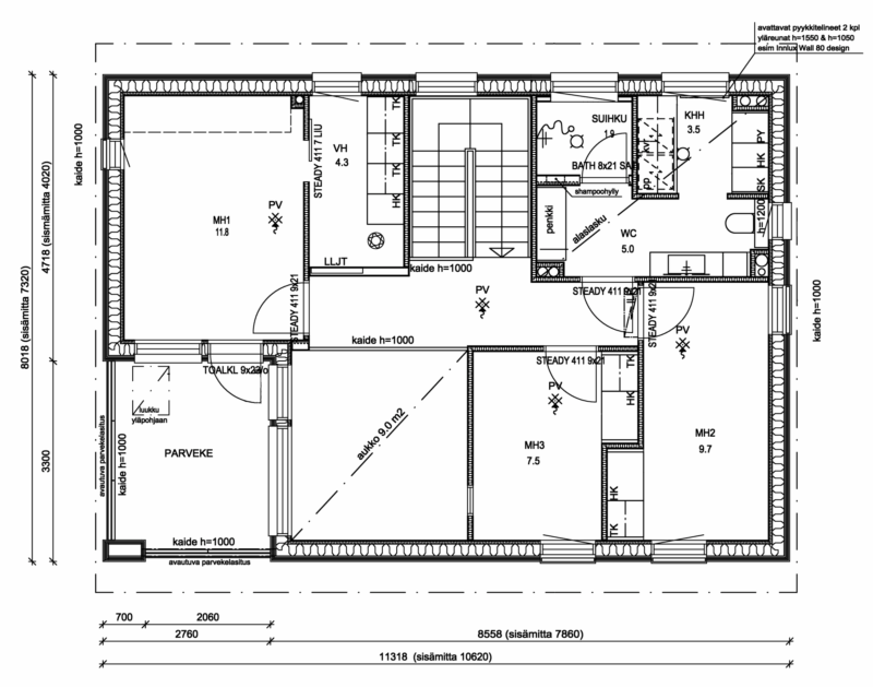 Esittelykohteen pohjakuva