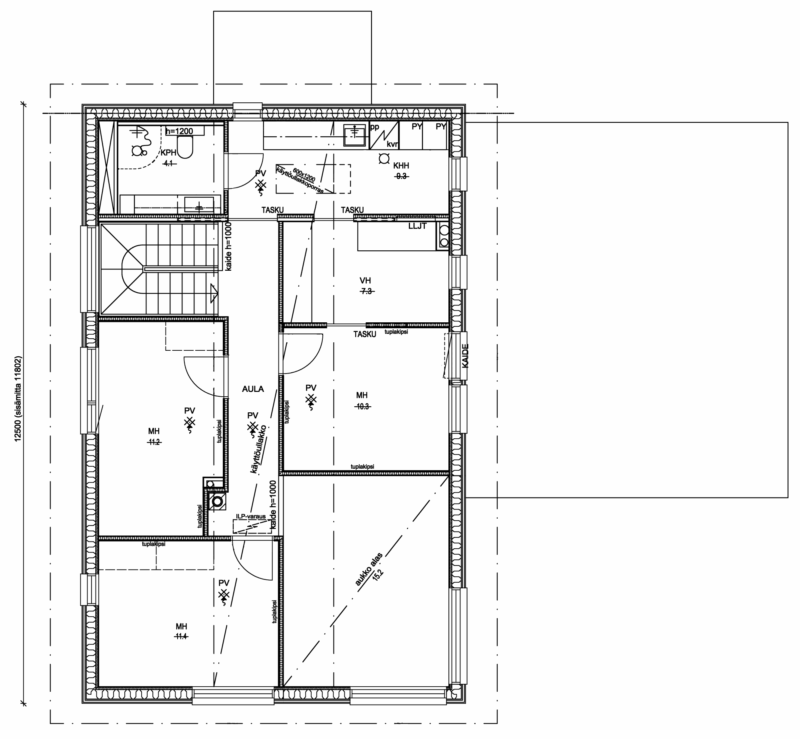 Esittelykohteen pohjakuva
