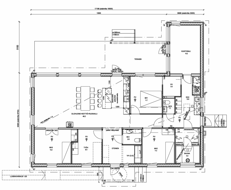 Esittelykohteen pohjakuva