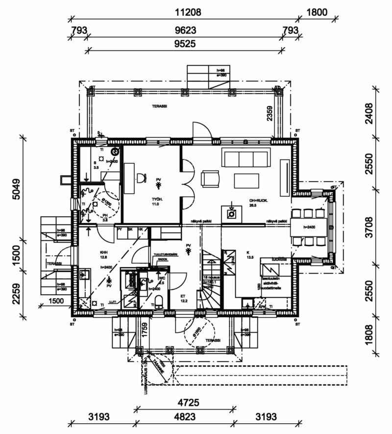 Esittelykohteen pohjakuva