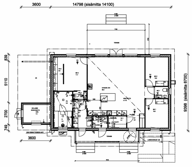 Esittelykohteen pohjakuva