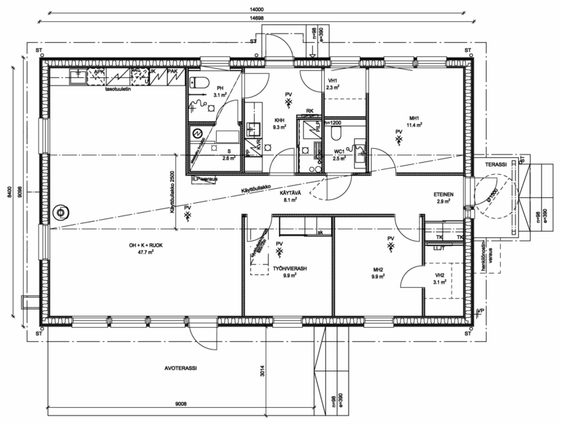 Esittelykohteen pohjakuva