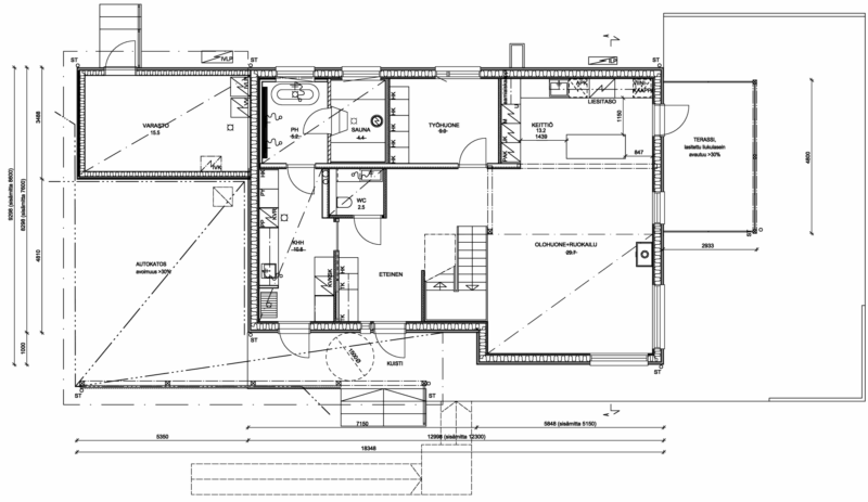 Esittelykohteen pohjakuva
