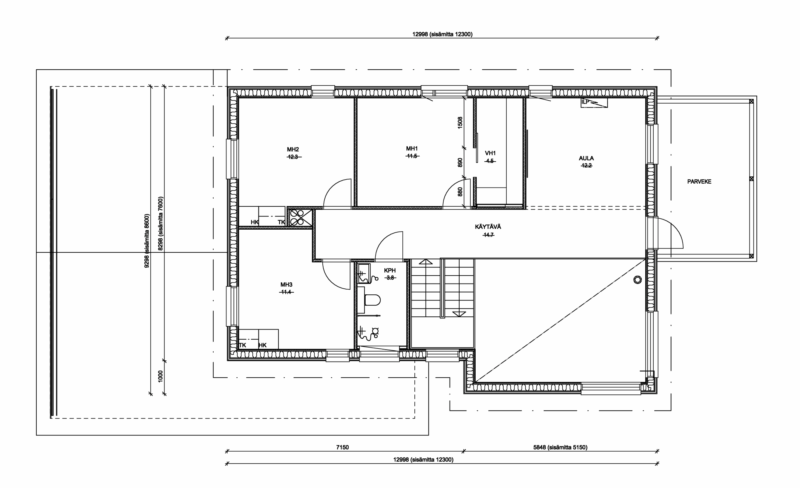 Esittelykohteen pohjakuva