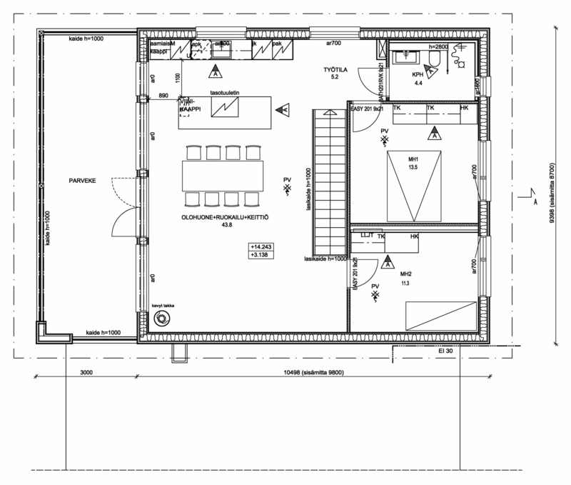 Esittelykohteen pohjakuva