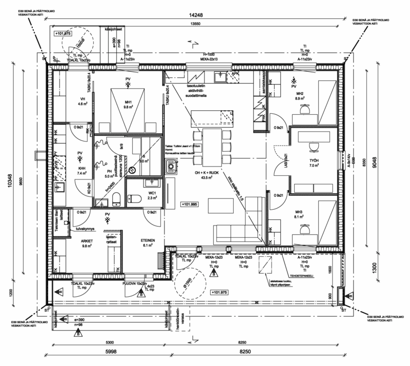 Esittelykohteen pohjakuva