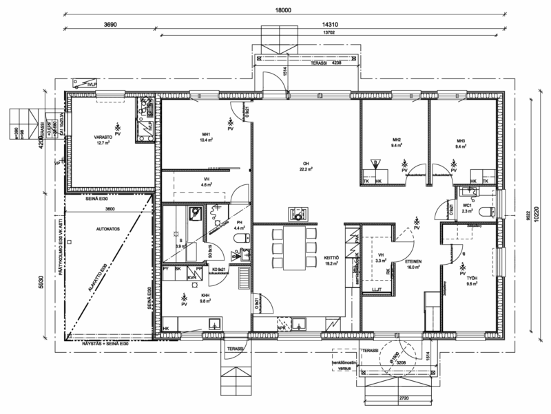 Esittelykohteen pohjakuva