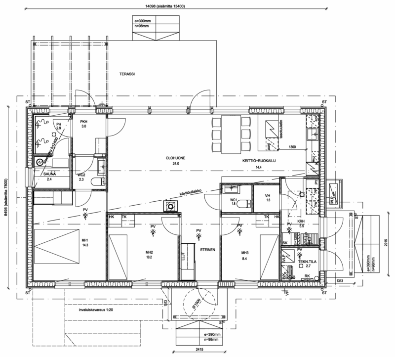 Esittelykohteen pohjakuva