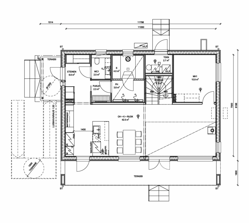 Esittelykohteen pohjakuva