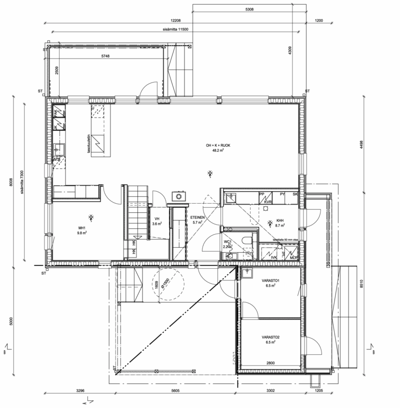 Esittelykohteen pohjakuva