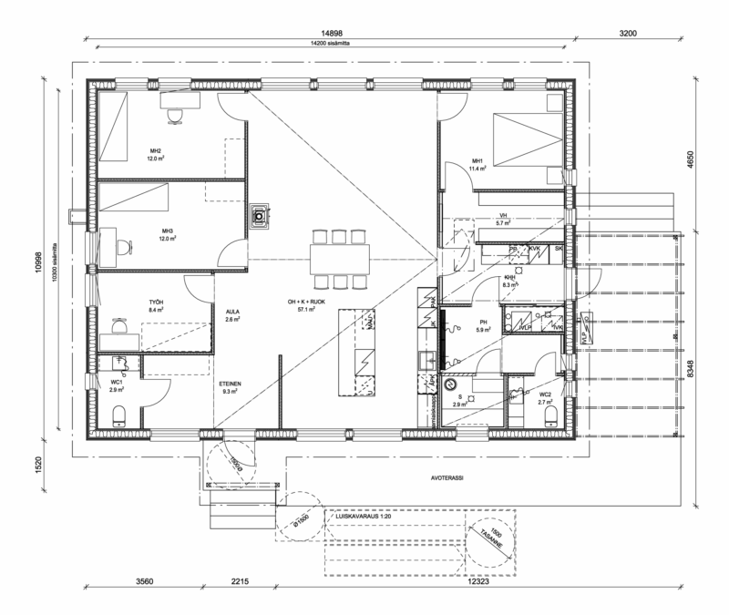 Esittelykohteen pohjakuva